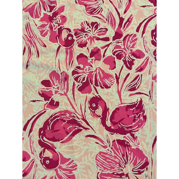 Lilly Pulitzer Lula Dress Ruffle Sleeve Flamingo Coral Reef Size Small NWT - Picture 5 of 8